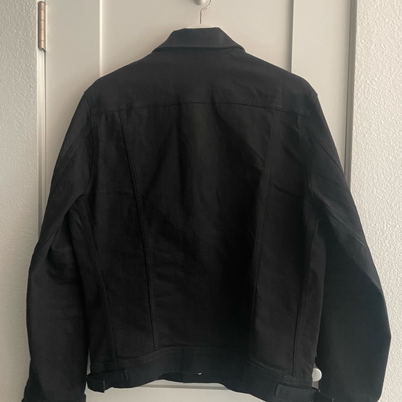 TOM FORD Icon Black Denim Jacket Men's Size Medium (New Without Tag) - Picture 2 of 7